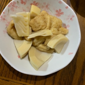 冷凍保存しておくと便利な油揚げの甘煮♪